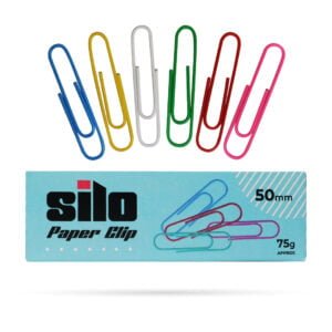 SILO Paper Clips Plastic 50mm 75g