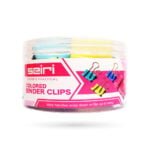 SEIRI Colored Binder Clip 1 5/8in 41mm