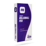 A1 RB01 Rollerball Pen 0.5mm Purple