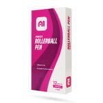 A1 RB01 Rollerball Pen 0.5mm Pink