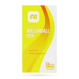 A1 RB01 Rollerball Pen 0.5mm Yellow