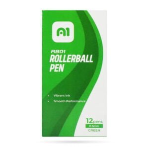 A1 RB01 Rollerball Pen 0.5mm Green