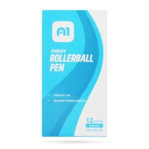 A1 RB01 Rollerball Pen 0.5mm Sky Blue