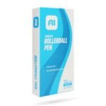 A1 RB01 Rollerball Pen 0.5mm Sky Blue