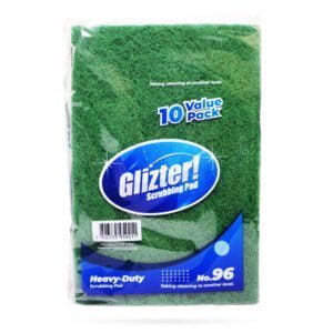 GLIZTER Scrubbing Pad Nylon No. 96 6in x 9in x 0.35in 10pcs