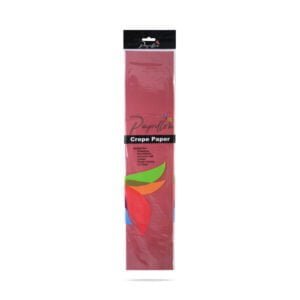 PAPILLON Crepe Paper Solid Wine Red