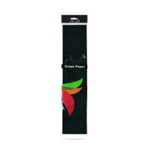 PAPILLON Crepe Paper Solid Black