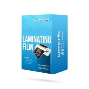 CRYSTAL Laminating Film Pre-cut 250mic 100s 80mm x 111mm