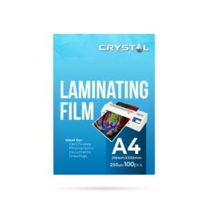 CRYSTAL Laminating Film Pre-cut 250mic 100s 216mm x 303mm