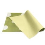 BLOSSOM Floral Wrapper Polca Dot BPD 58cm x 58cm Matcha/Champagne