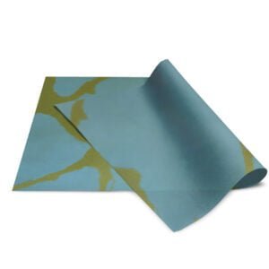 BLOSSOM Floral Wrapper Marble BML 58cm x 58cm Blue Misty