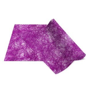 BLOSSOM Floral Wrapper Non-Woven Long Fiber BNW 50cm x 70cm Purple