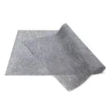 BLOSSOM Floral Wrapper Non-Woven Long Fiber Metallic One Side BNW 50cm x 70cm Silver