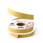 BLOSSOM Gift Ribbon Satin Cut Edge #5 7/8in 50yard Gold Yellow