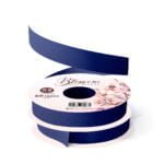 BLOSSOM Gift Ribbon Satin Cut Edge #5 7/8in 50yard Navy Blue