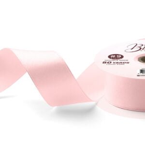 BLOSSOM Gift Ribbon Double Edge 1in 50yard Light Pink