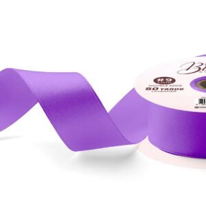 BLOSSOM Gift Ribbon Double Edge 1in 50yard Lavender