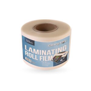 CRYSTAL Laminating Film Roll 125microns 100meter 4in 100mm