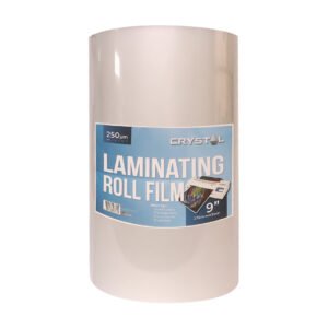 CRYSTAL Laminating Film Roll 250microns 100meter 9in 228mm