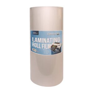 CRYSTAL Laminating Film Roll 250microns 100meter 11 1/4in 286mm