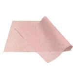 BLOSSOM Floral Wrapper Non-Woven Thin Fiber Glitter BNW 50cm x 70cm Pink