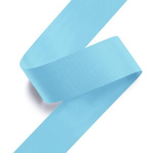 BLOSSOM Gift Ribbon Satin Cut Edge #9 1½in 50yard Light Blue