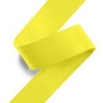 BLOSSOM Gift Ribbon Satin Cut Edge #9 1½in 50yard Yellow