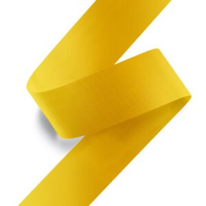 BLOSSOM Gift Ribbon Satin Cut Edge #9 1½in 50yard Gold Yellow
