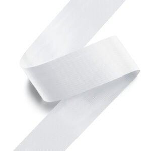 BLOSSOM Gift Ribbon Satin Cut Edge #9 1½in 50yard White