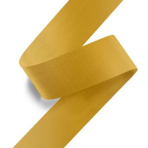 BLOSSOM Gift Ribbon Satin Cut Edge #9 1½in 50yard Gold