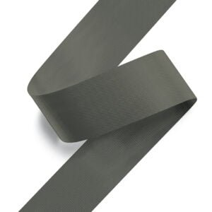 BLOSSOM Gift Ribbon Satin Cut Edge #9 1½in 50yard Metal Grey