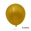 BEE BLINGS Metallic Balloon 5in 1.2g 100s