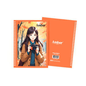 AMBER NOTES Spiral Regular Notebook Hobby 21cm x 14.8cm 80s 2025