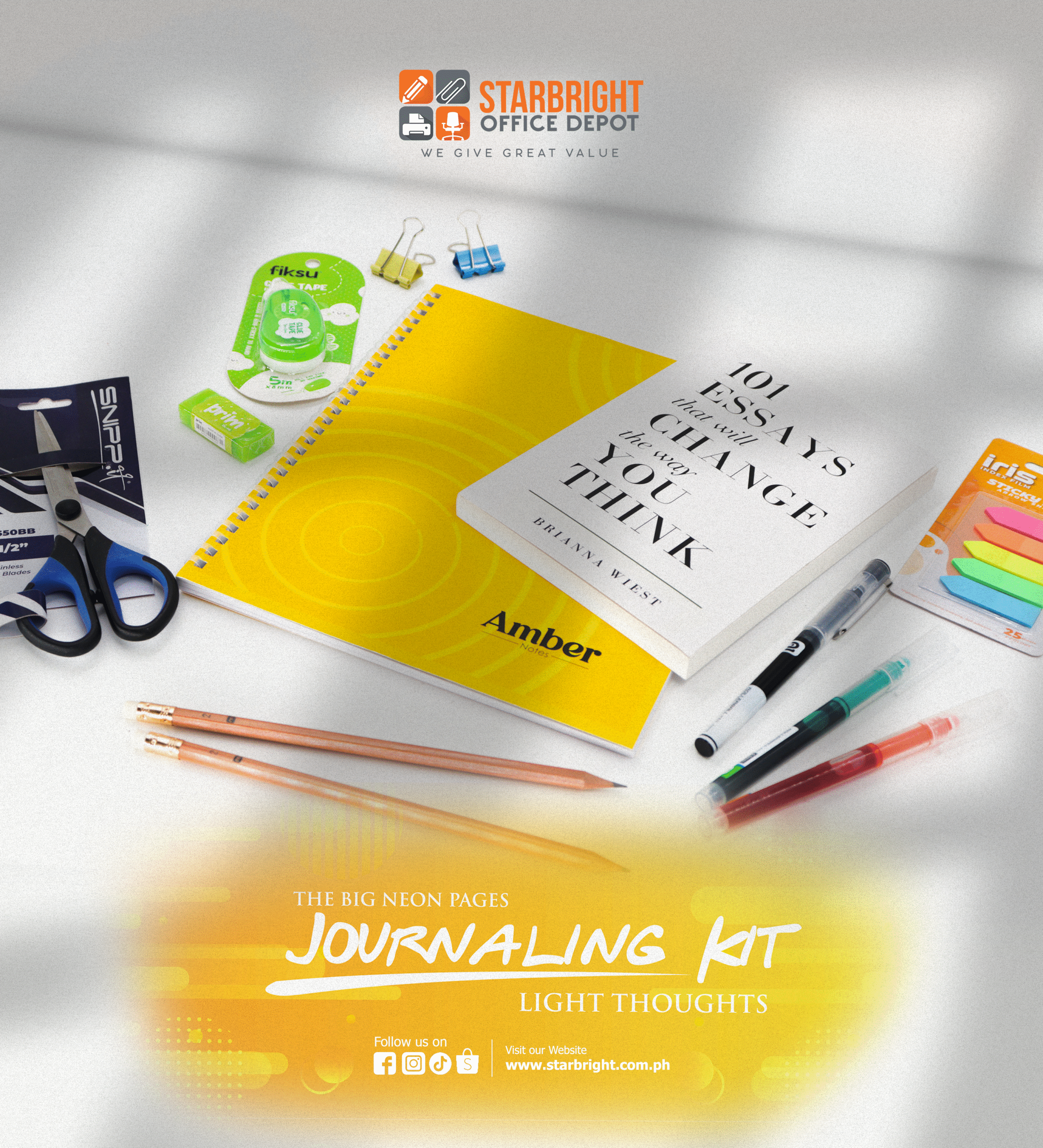 THE JOURNAL KITS: THE BIG NEON PAGES