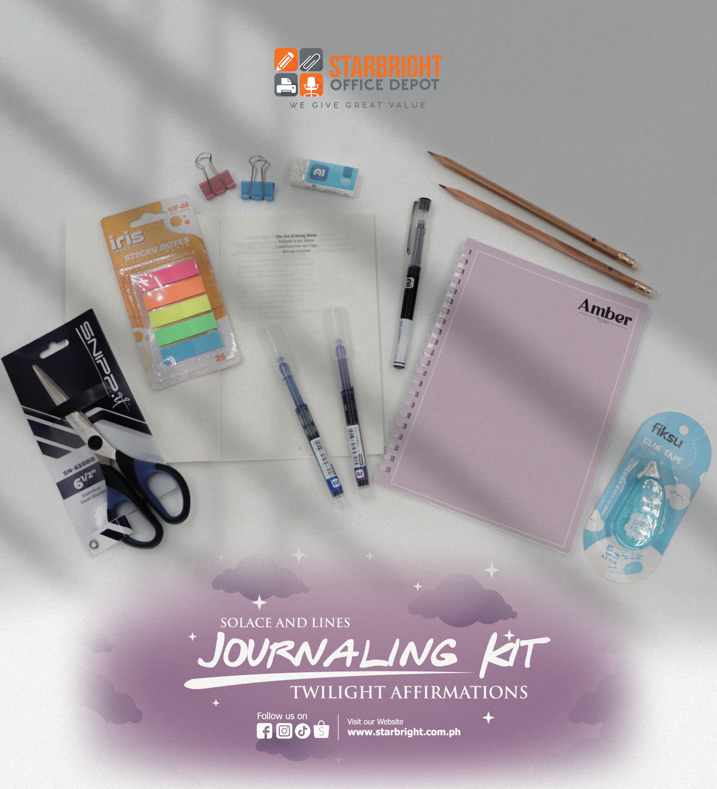 THE JOURNAL KITS: SOLACE AND LINES